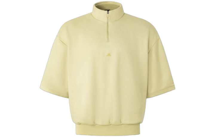Adidas Adidas THE 2024 COLLECTION Sweatshirts Unisex Gold Stand Collar Moderate Regular