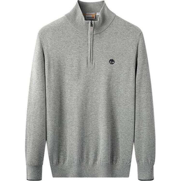 Timberland Sweatshirts Men's Gray Turtleneck Moderate Other
