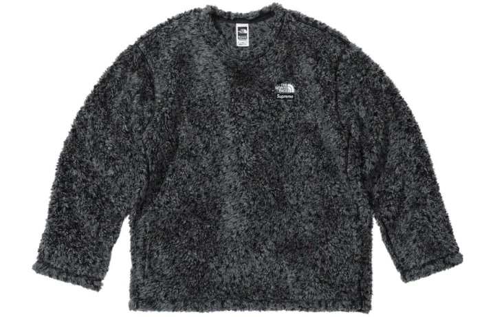 Supreme Supreme X The North Face High Pile Fleece Long Sleeve Top