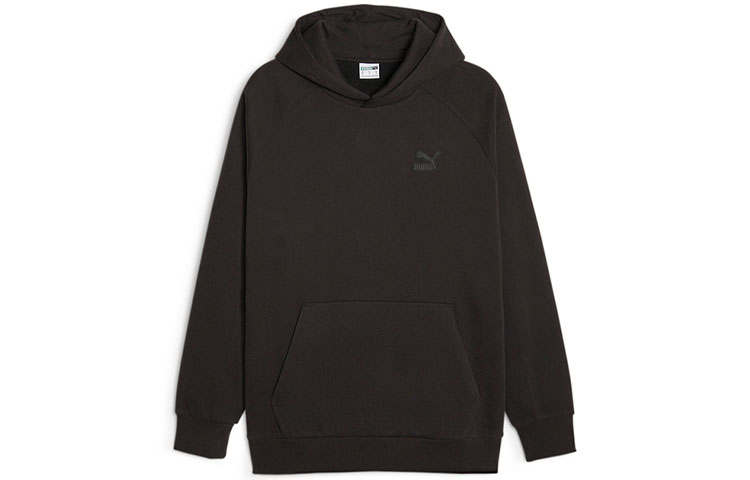 PUMA Sweatshirts Men's Black Hooded Moderate Other