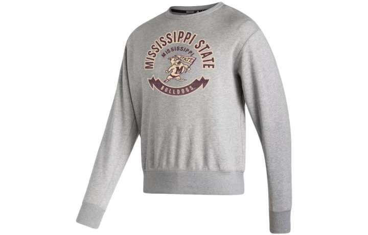 Adidas Adidas Mississippi State Long Sleeve Sweatshirt
