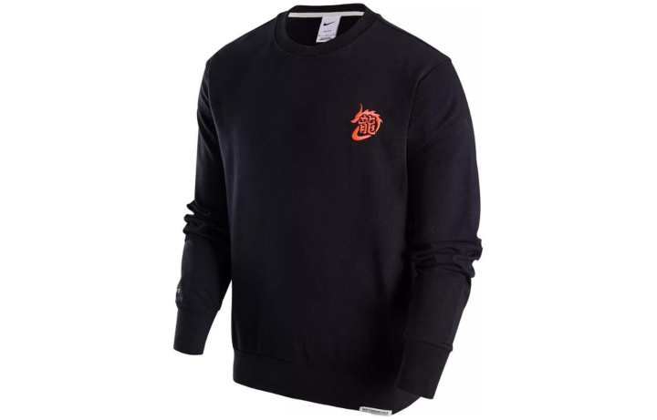Nike Nike Sweatshirts Men's Black Crew Neck Moderate Other