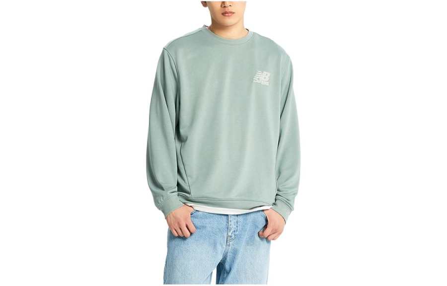 New Balance New Balance Sweatshirts Men's Mint Crew Neck Moderate Other
