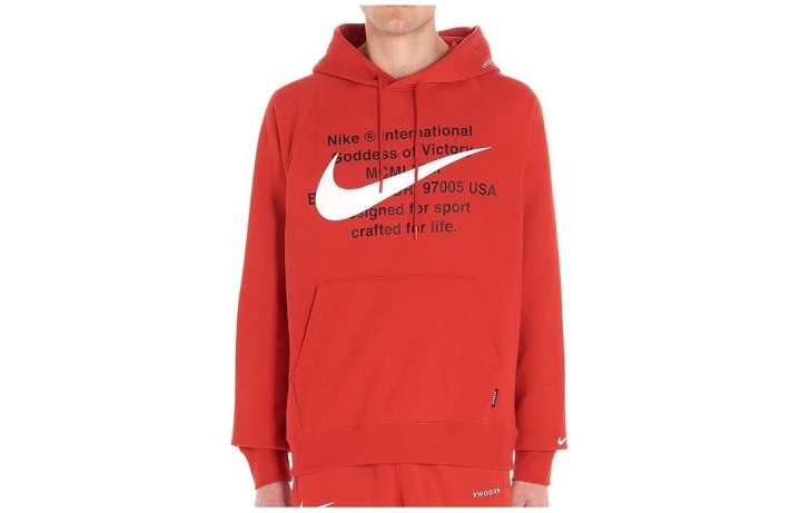 Nike Nike Sweatshirts Men's Red Hooded Moderate Other