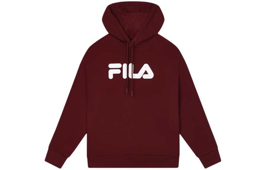 FILA Sweatshirt Unisex Enchanting Pink Wine Red