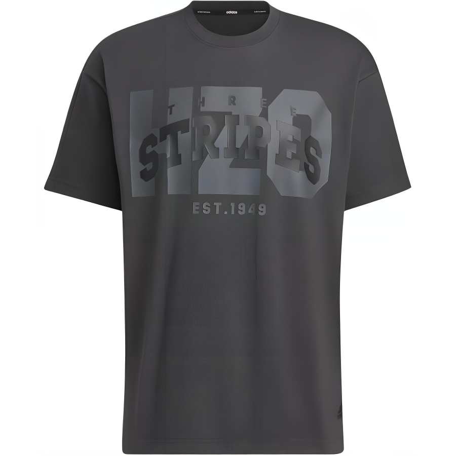 Adidas Adidas T Shirts Men's Carbon Crew Neck Moderate