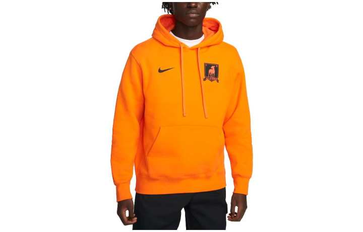 Nike Nike Sweatshirts Men's Orange Hooded Moderate Other