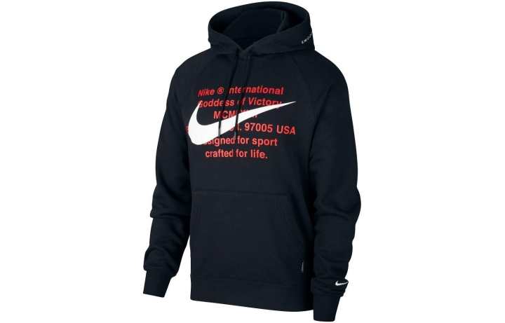 Nike Nike Sweatshirts Men's Black Hooded Moderate Other