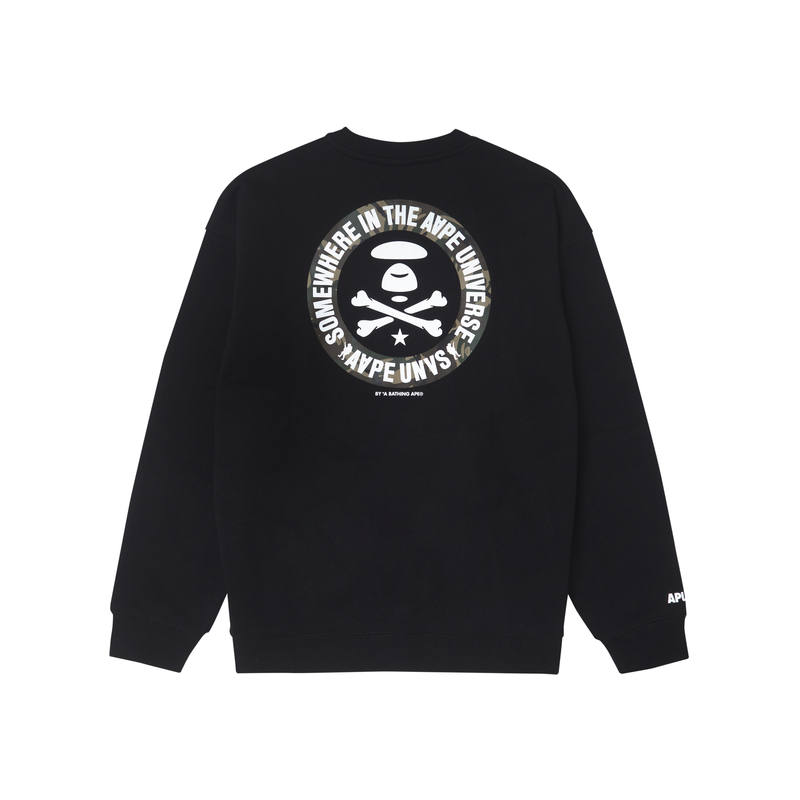 Aape Aape Sweatshirts Men's Crew Neck Moderate Regular