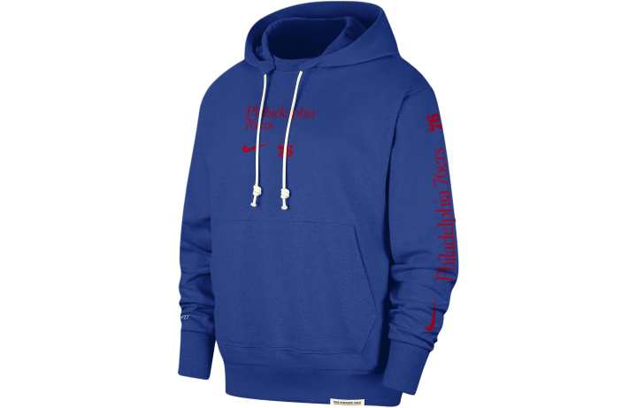 Nike Nike Philadelphia 76ers Standard Issue Courtside Men's Nike Dri FIT Nba Hoodie