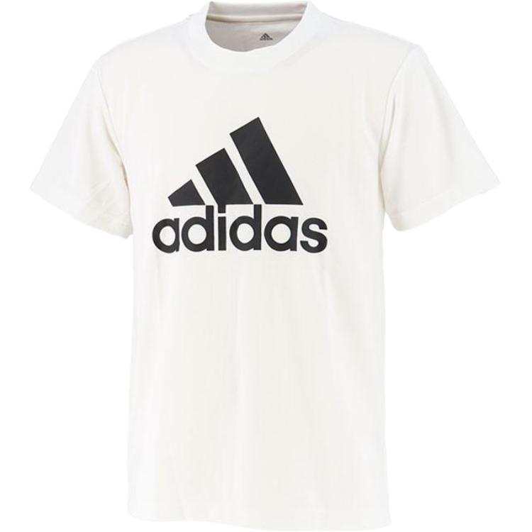 Adidas Adidas T Shirts Men's White Crew Neck Moderate