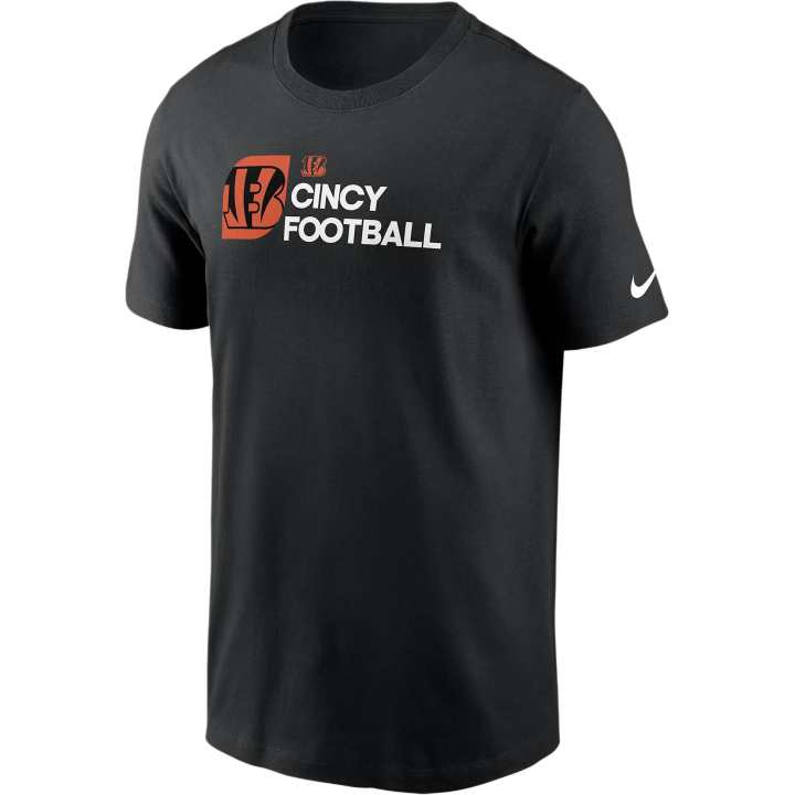 Nike Nike Cincinnati Bengals Team Outline Essential T-Shirt Men's Nike Nfl T-Shirt