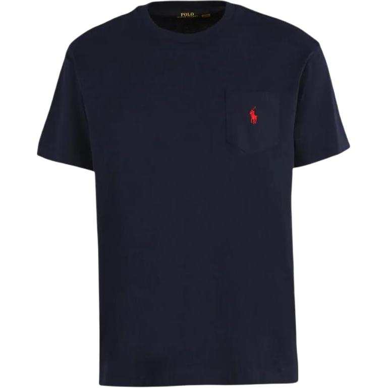 Polo Ralph Lauren Logo Embroidered Crewneck T Shirt