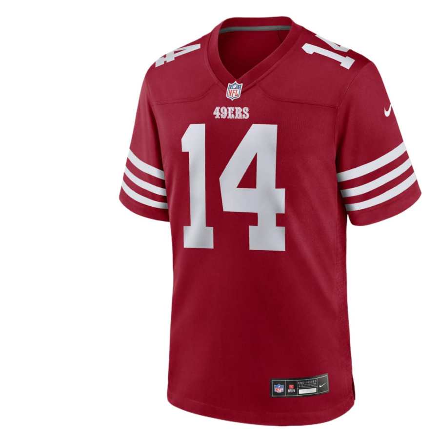Nike Nike Ricky Pearsall San Francisco 49ers Men's Nike Nfl Game Football Jersey