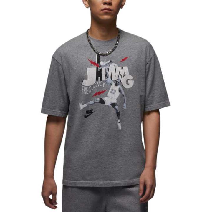 Jordan Jordan BRAND T Shirt Men's Carbon Gray/Black