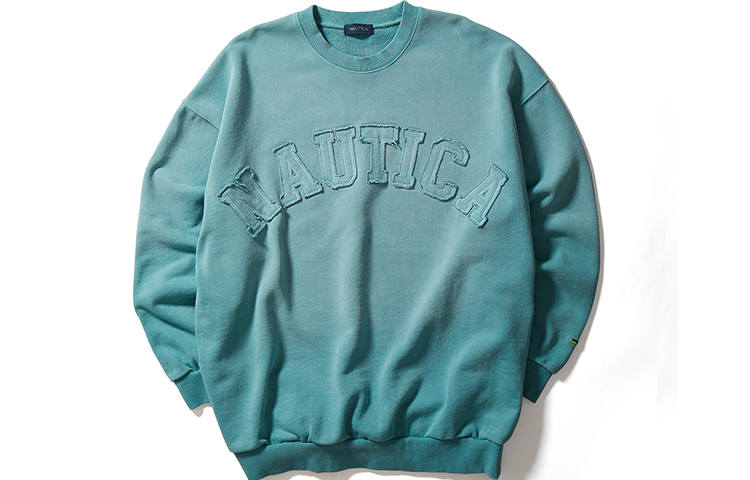 Nautica White Sail Sweatshirt Unisex