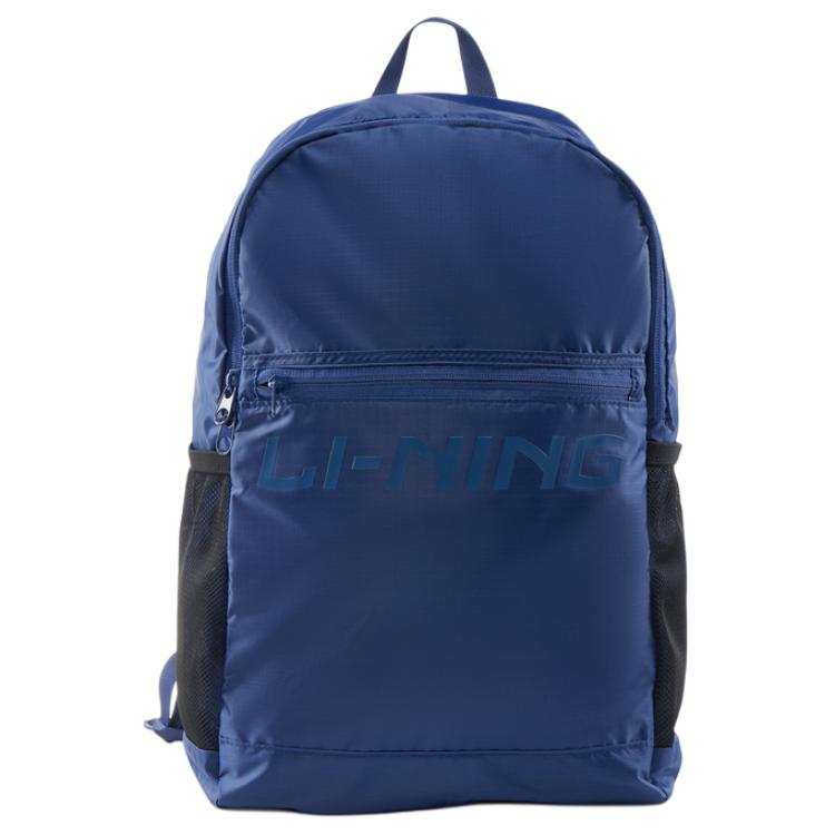 Li-Ning Li Ning Sports Life Collection Versatile Backpack Unisex Dark Blue