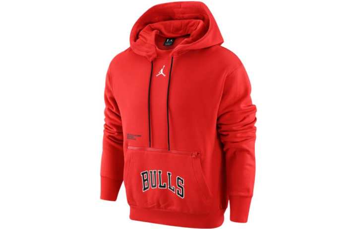 Jordan Jordan Sweatshirts Men's Red Hooded Moderate Regular