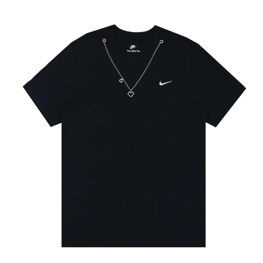 Nike Nike T Shirts Unisex Black Crew Neck Moderate Straight Fit