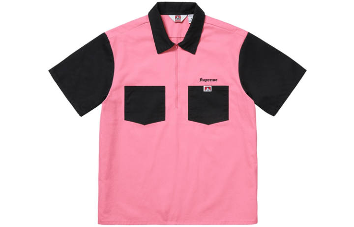Supreme Supreme Ben Davis Half Zip Work Shirt