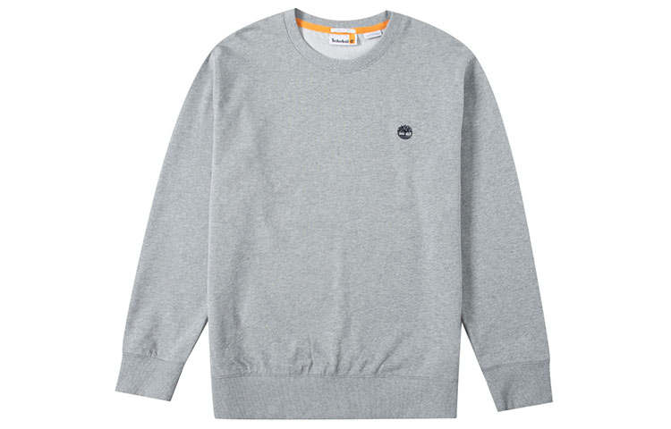 Timberland Sweatshirts Men's Gray Crew Neck Moderate Regular