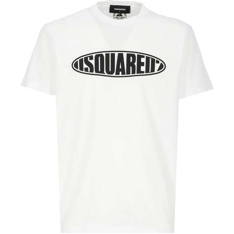 DSQUARED 2 Dsquared2 Logo Printed Crewneck T Shirt