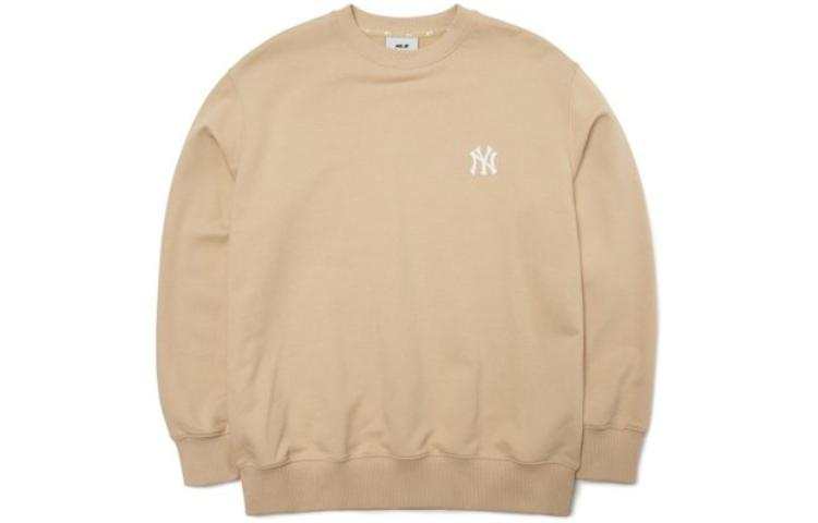 MLB MLB Sweatshirts Unisex Khaki Crew Neck Moderate Other