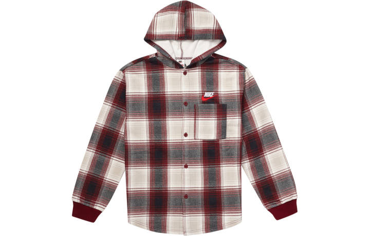 Supreme Supreme Nike Plaid Hooded Sweatshirt