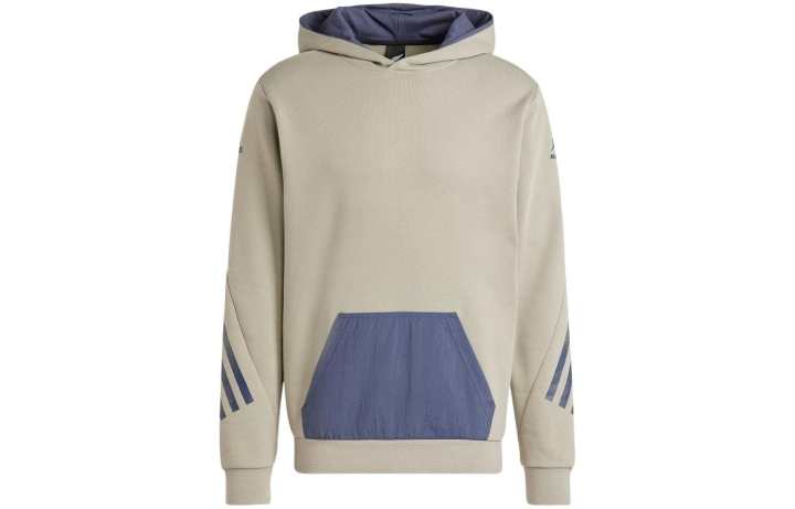 Adidas Adidas Sweatshirts Men's Khaki Hooded Moderate Other