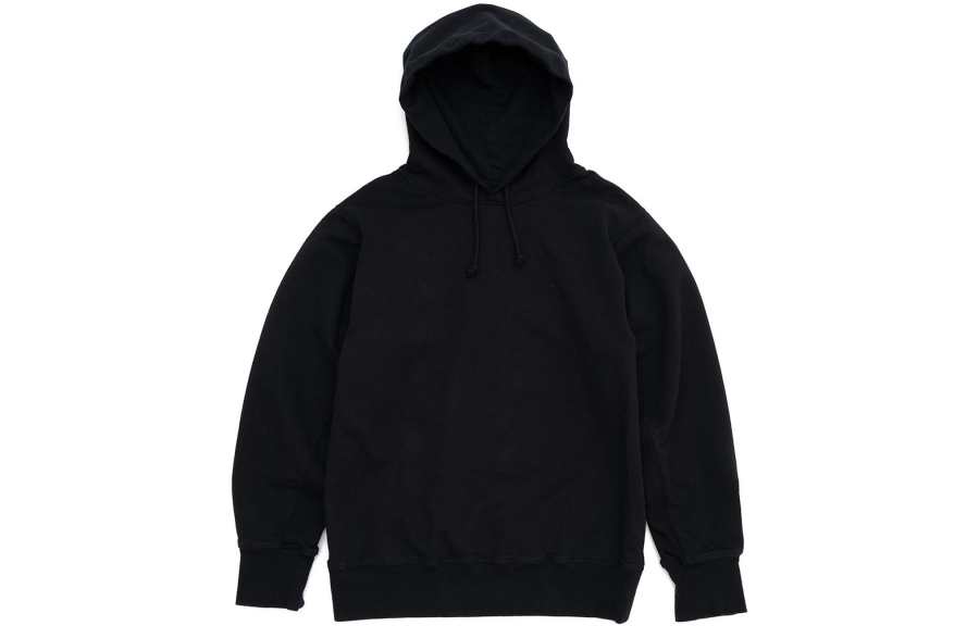 THE NORTH FACE PURPLE LABEL Sweatshirts Unisex Black Hooded Moderate Regular