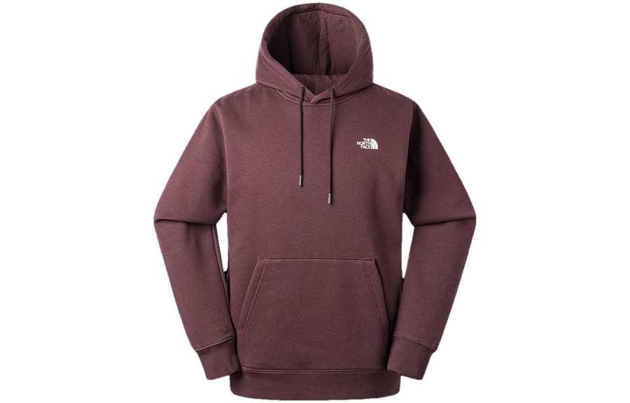 THE NORTH FACE Sweatshirts Unisex Cameo Brown Hooded Moderate Regular
