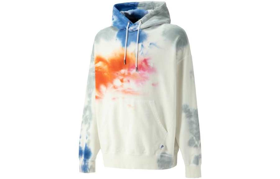 PUMA Mmq Series Sweatshirts Unisex White Hooded Moderate Regular