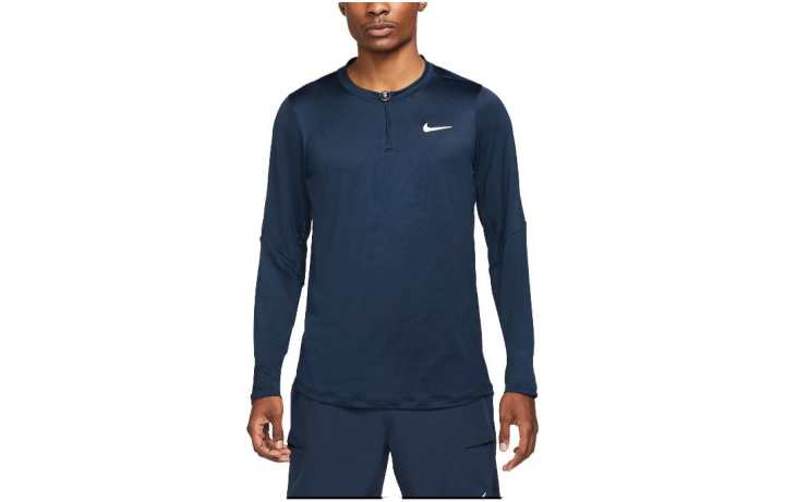 Nike Nike Sweatshirts Men's Navy Blue Crew Neck Moderate Regular