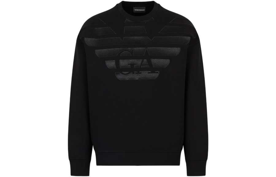 EMPORIO ARMANI SS23 Sweatshirt Men's Black