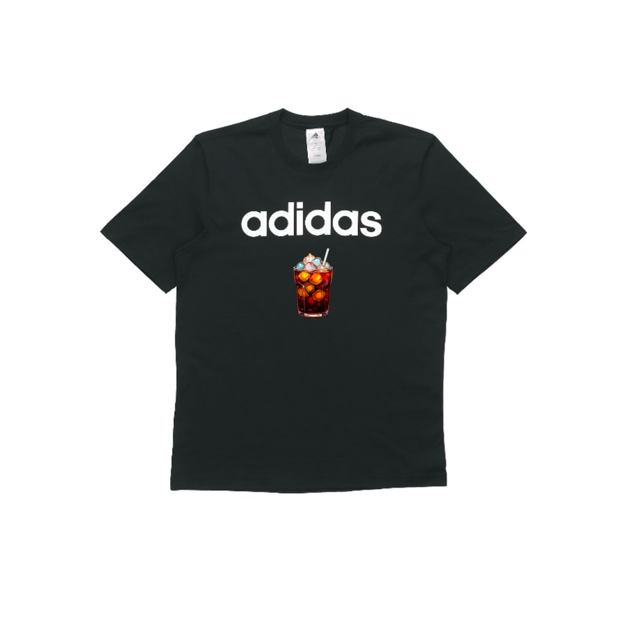 Adidas Adidas T Shirts Unisex Black Crew Neck Moderate Straight Fit