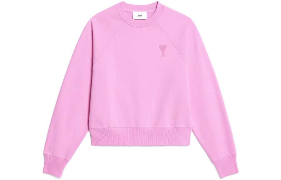 AMIPARIS Tonal-logo Organic Cotton Sweatshirt