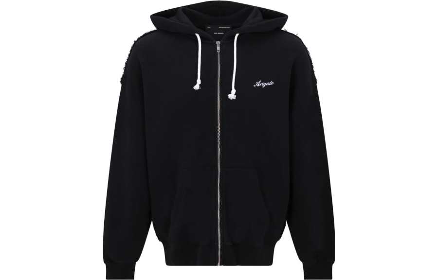 Axel Arigato 【Best of: PromotionsPrevious Season】embroidered-logo zip-fastening hoodie