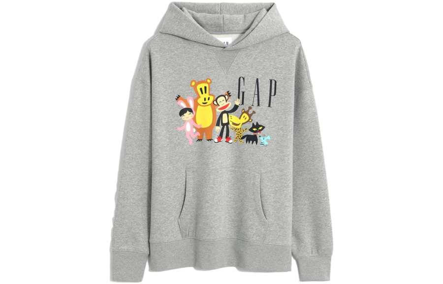 GAP GAP Sweatshirt Unisex Light Gray