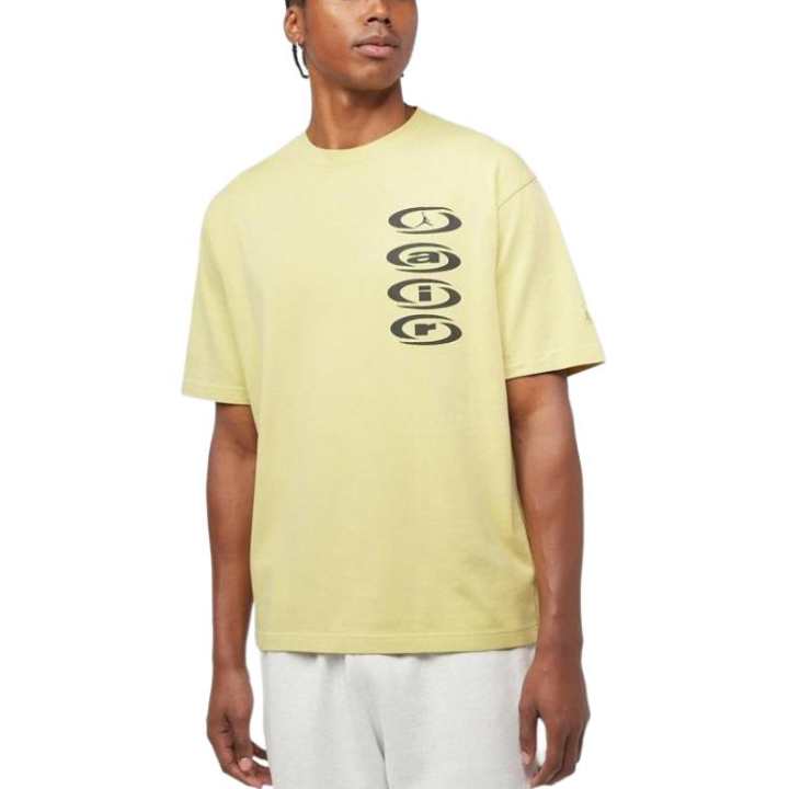 Jordan Jordan x Travis Scott BRAND FW24 T Shirt Unisex Yellow