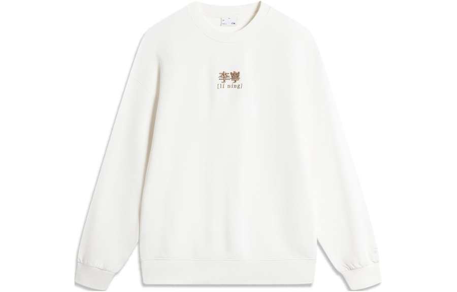 Li-Ning Li Ning Sports Life Collection Sweatshirt Unisex Ivory C