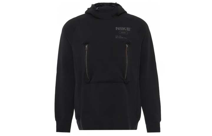 Nike Nike Sweatshirts Men's Black Hooded Moderate Regular
