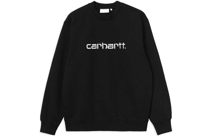 Carhartt WIP Logo Embroidered Crewneck Sweatshirt