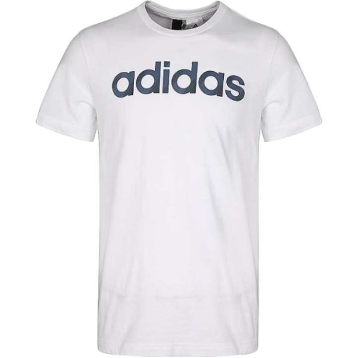 Adidas Adidas T Shirts Men's White Crew Neck Moderate