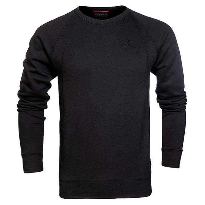 Jordan Jordan Sweatshirts Men's Black Crew Neck Moderate Other