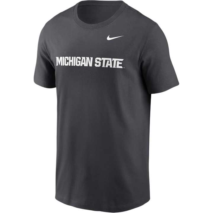 Nike Nike Michigan State Spartans Primetime Wordmark Men's Nike College T Shirt