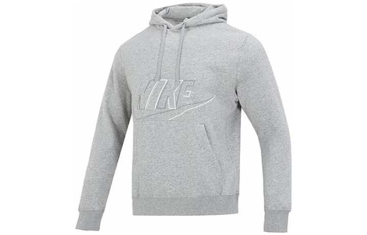 Nike Nike Sweatshirts Men's Gray Hooded Moderate Other