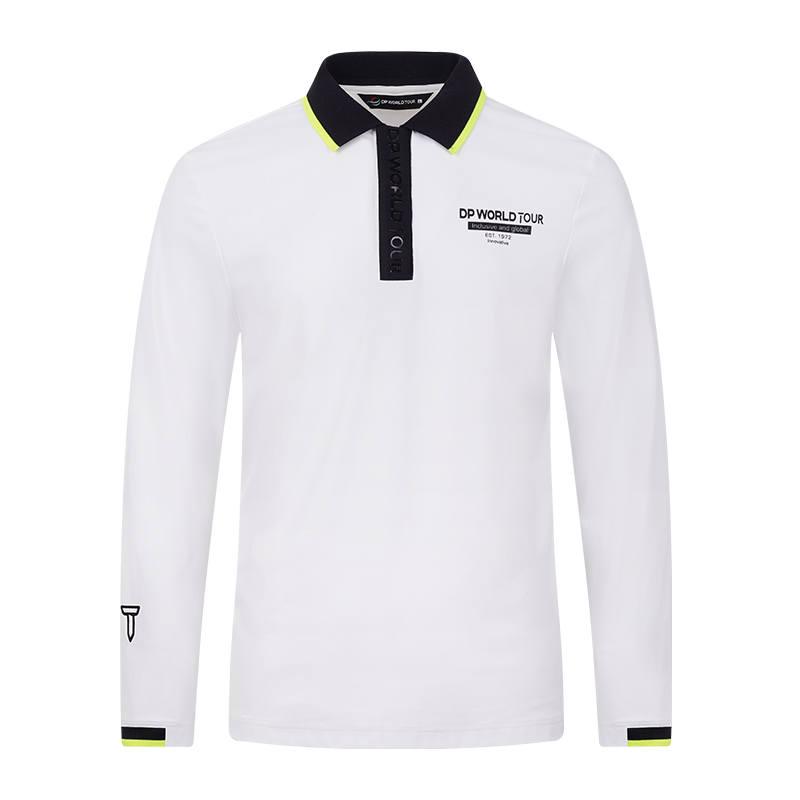 EUROPEAN TOUR T Shirts Men's Polo Collar Moderate