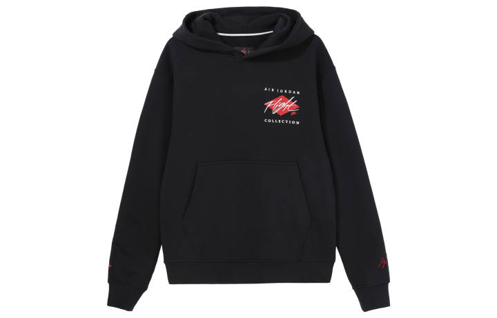 Jordan Jordan ESSENTIALS Print Hooded Pullover Fleece Lined Casual Sweatshirt Men's