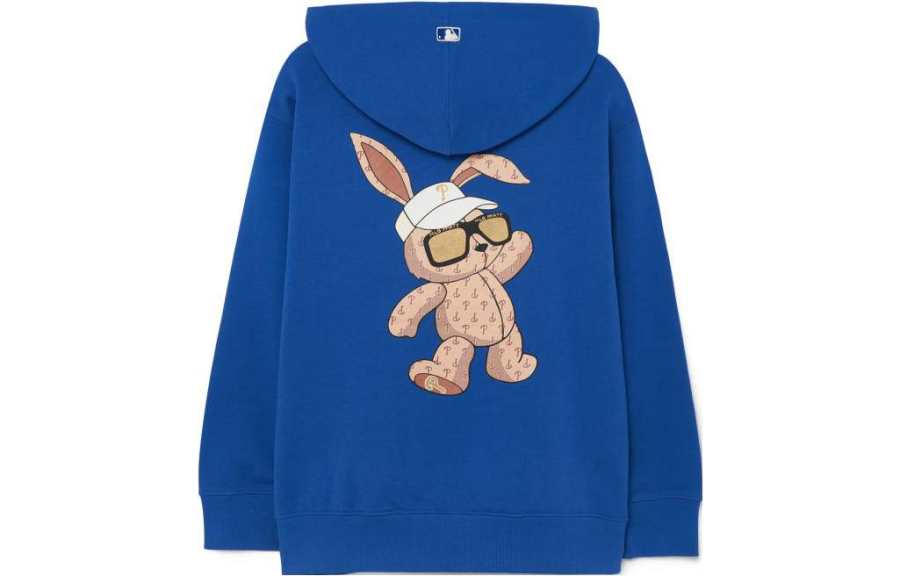 MLB MLB Sweatshirts Unisex Blue Hooded Moderate Regular