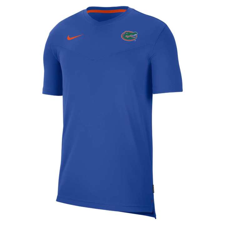 Nike Nike FW/AW22 College Dri FIT Coach T Shirt Men's Blue